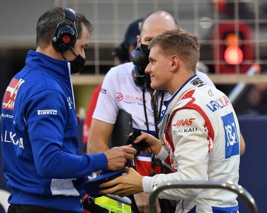 Formula 1 Gulf Air Bahrain Grand Prix 2021 28 03 2021, Bahrain International Circuit, Sakhir, Formula 1 Gulf Air Bahrain Grand Prix 2021 ,in picture Mick Schumacher DEU 47 , Haas F1 Team nordphotoxGmbHx xBratic nph00250