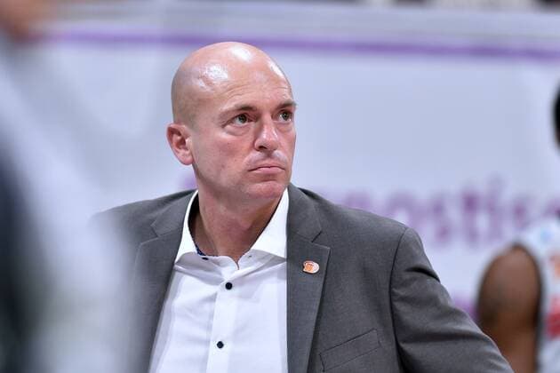 Rodrigo Pastore coach, head coach Niners Chemnitz disappointed, frustrated, emotion , Basketball, Bundesliga, BBL, BG Goettingen Niners Chemnitz, 30 03 2021, BG Goettingen Niners Chemnitz, Basketball, Bundesliga, GER, BBL, 30 03 2021 Goettingen Copyright: xEibner-Pressefotox-xRolandxSippelx