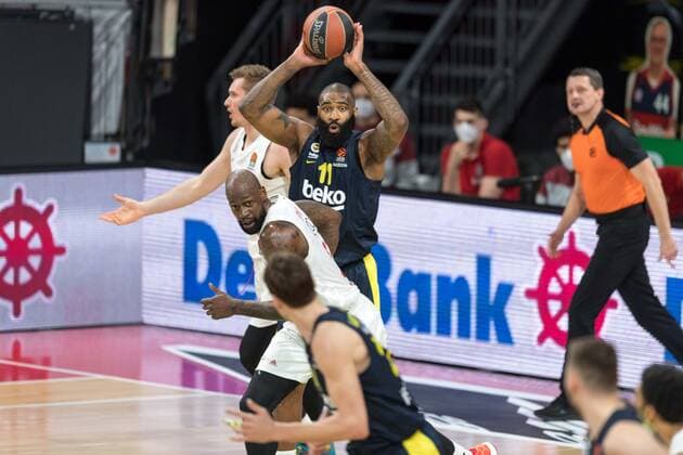 Basketball, Euroleague, day0 03 2021, FC Bayern Munich Fenerbahce Istanbul Pictured Kyle Brandon O QUINN Fenerbache Instanbul, 11 Munich Audi Dome Bayern Germany. Copyright: Passion2Press.dex xMarkusxFischerx