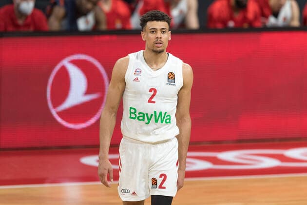 Basketball, Euroleague, day0 03 2021, FC Bayern Munich Fenerbahce Istanbul In the picture Wade BALDWIN FC Bayern Munich, 2 Munich Audi Dome Bayern Germany. Copyright: Passion2Press.dex xMarkusxFischerx
