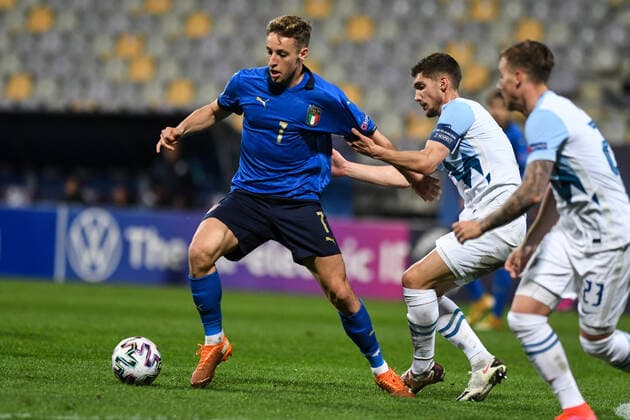 Football, European Under-21 Championship, Slovenia - Italy