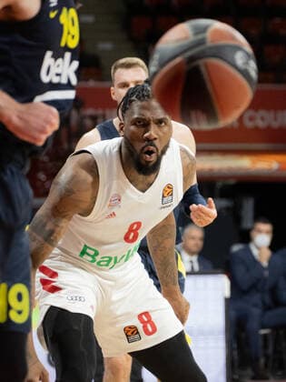 Basketball, Euroleague, FC Bayern Fernerbahce Istanbul, 2020 2021 season, on 30 3 2021 in Munich, A U D I D O M E, Germany Source Copyright Credit Oryk HAIST. xx