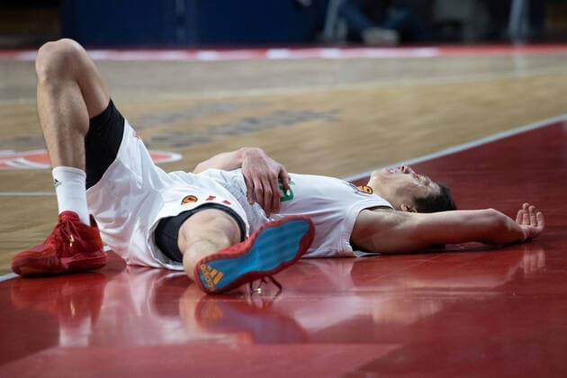 Bayerns 11 Vladimir LUCIC Basketball, Euroleague, FC Bayern Fernerbahce Istanbul, 2020 2021 season, on 30 3 2021 in Munich, A U D I D O M E, Germany Source Copyright Credit Oryk HAIST. xx