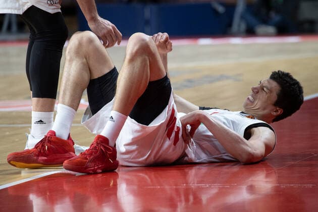 Bayerns 11 Vladimir LUCIC Basketball, Euroleague, FC Bayern Fernerbahce Istanbul, 2020 2021 season, on 30 3 2021 in Munich, A U D I D O M E, Germany Source Copyright Credit Oryk HAIST. xx