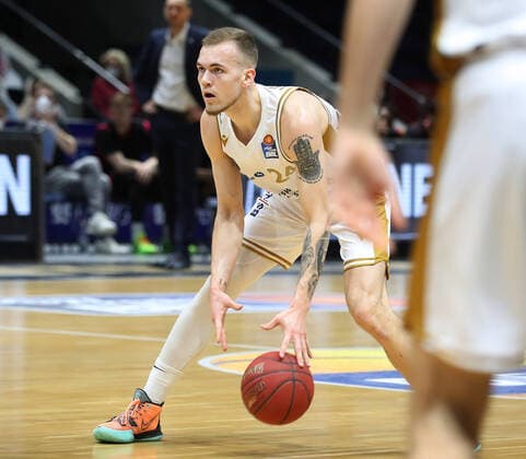 Löwen Braunschweig vs Bonn, BBL Braunschweig, 31 03 2021, BASKETBALL easyCredit BBL Basketball Bundesliga, Löwen Braunschweig vs Telekom Baskets Bonn, season 2020 21 Amas Velicka Löwen Braunschweig Braunschweig