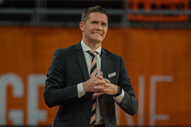 Jaka Lakovic Ratiopharm Ulm coach , dissatisfied, ratiopharm Ulm vs S Oliver Baskets Wuerzburg, basketball, Bundesliga, BBL, easycredit, 29 Spieltag, Spielzeit 2020 2021, 01 04 2021, ratiopharm Ulm vs S Oliver Baskets Wuerzburg, basketball, Bundesliga, BBL, easycredit, 29 Spieltag, Spielzeit 2020 2021, 01 04 2021 New Ulm Copyright: xEibner-Pressefoto SaschaxWaltherx EP_EER