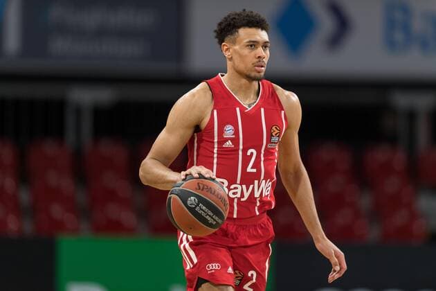 Basketball, Euroleague, day0 04 2021, FC Bayern Munich Zalgiris Kaunas Pictured Wade BALDWIN FC Bayern Munich, 2 Munich Audi Dome Bayern Germany. Copyright: Passion2Press.dex xMarkusxFischerx