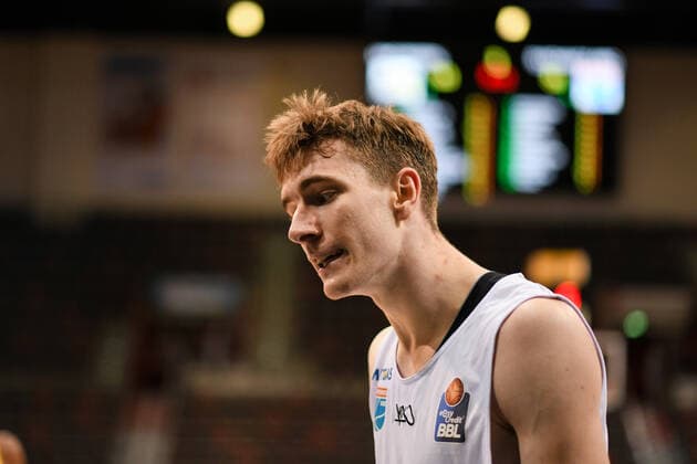Philipp Hartwich Syntainics MBC is disappointed about the course of the game, GER, MHP Riesen Ludwigsburg vs Syntainics MBC Weißenfels, 01 04 2021, 29 Matchday easycredit Basketball Bundesliga, Season 2020 2021 GER, MHP Riesen Ludwigsburg vs Syntainics MBC Weißenfels, 01 04 2021, 29 Matchday easycredit Basketball Bundesliga, Season 2020 2021 Ludwigsburg Copyright: xEibnerxPressefoto MichaelxMemmlerx EP_MMR