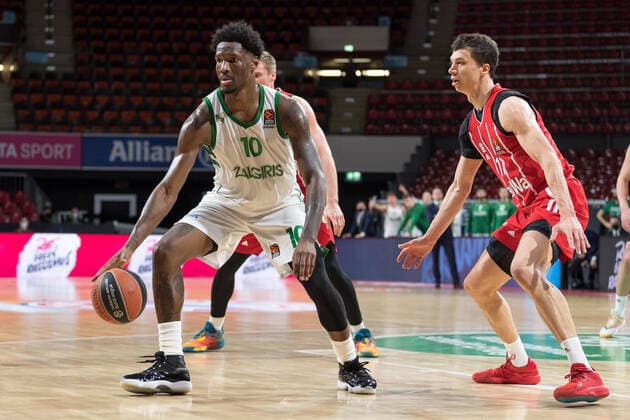 Basketball, Euroleague, day0 04 2021, FC Bayern München Zalgiris Kaunas Pictured Nigel HAYES Zalgiris Kaunas, 10 Munich Audi Dome Bayern Germany Copyright: Passion2Press.dex xMarkusxFischerx