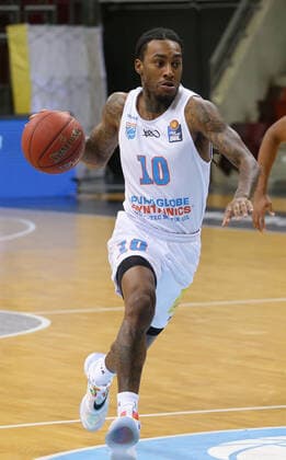 Ludwigsburg , Basketball easyCredit BBL Bundesliga , MHP RIESEN Ludwigsburg vs SYNTAINICS MBC , Anthony Barber MBC