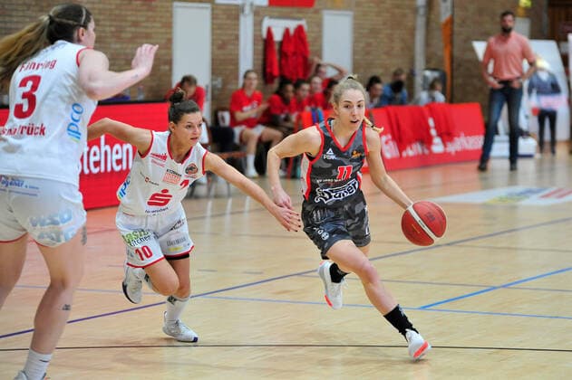 Basketball, DBBL, Playoffs, GiroLive Panthers Osnabrück - TSV 1880 Wasserburg