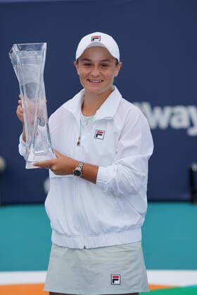 Tennis, Ashleigh Barty wins WTA tournament in Miami