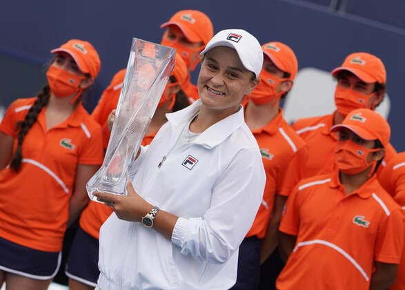Miami Open 2021 Ashley Barty , Australia