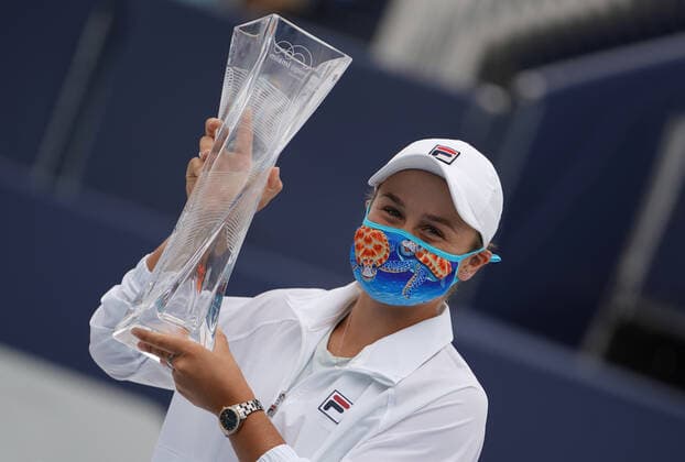 Miami Open 2021 Ashley Barty , Australia