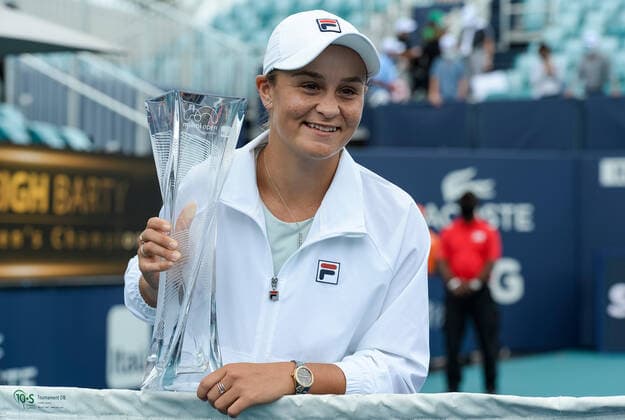 Miami Open 2021 Ashley Barty , Australia