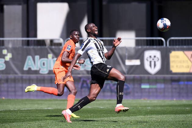 18 IBRAHIM AMADOU (SCO) FOOTBALL : Angers vs Montpellier - Ligue 1 Uber Eats - 04 04 2021 FEP Panoramic 