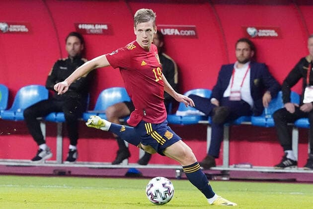 Spain s Dani Olmo during European Qualifiers, Qualifying Round match. March 25,2021. (20210331222)