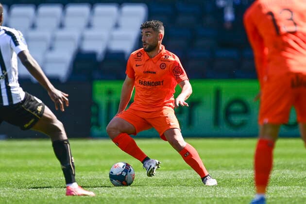 Jordan Ferri (MHSC) FOOTBALL : SCO Angers vs MHSC - Ligue1 Uber Eats - 04 04 2021 JBAutissier Panoramic 