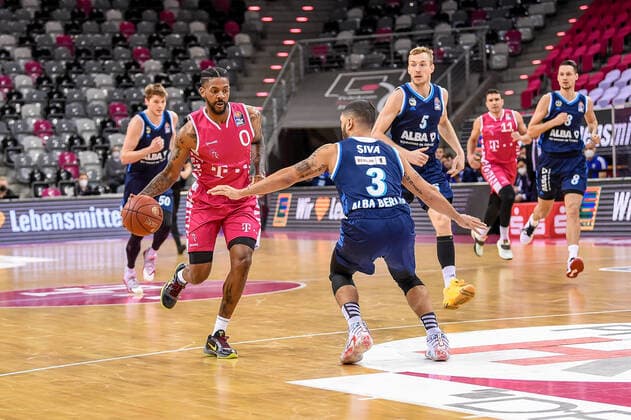 easyCredit BBL, Telekom Baskets Bonn vs Alba Berlin, 04 04 2021 Alex Hamilton Telekom Baskets Bonn 0 , easyCredit BBL, Telekom Baskets Bonn vs Alba Berlin on 04 04 2021 at Telekom Dome Bonn, Bonn Nordrhein Westfalen Copyright: xBEAUTIFULxSPORTS Mueller-Laschetx