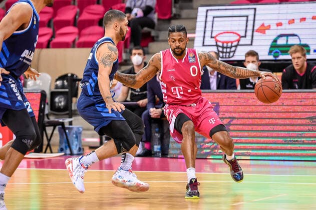 easyCredit BBL, Telekom Baskets Bonn vs Alba Berlin, 04 04 2021 Alex Hamilton Telekom Baskets Bonn 0 , easyCredit BBL, Telekom Baskets Bonn vs Alba Berlin on 04 04 2021 at Telekom Dome Bonn, Bonn Nordrhein Westfalen Copyright: xBEAUTIFULxSPORTS Mueller-Laschetx