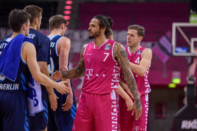 easyCredit BBL, Telekom Baskets Bonn vs Alba Berlin, 04 04 2021 Chris Babb Telekom Baskets Bonn 7 , easyCredit BBL, Telekom Baskets Bonn vs Alba Berlin on 04 04 2021 at the Telekom Dome, Bonn North Rhine Westphalia Copyright: xBEAUTIFULxSPORTS Mueller-Laschetx