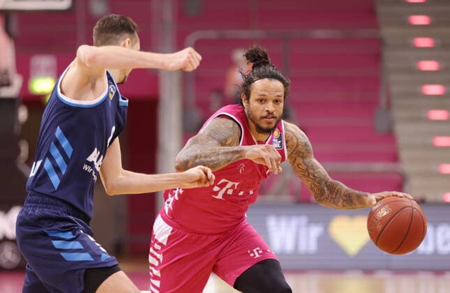 Chris Babb Telekom Baskets Bonn vs ALBA BERLIN easyCredit BBL 1 Bundesliga , Season 2020 2021 , Matchday 26