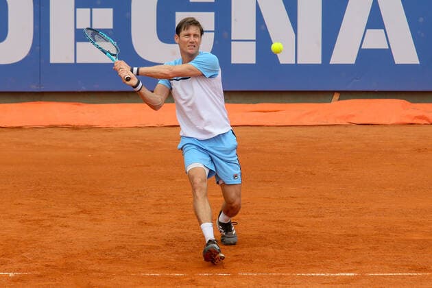 ATP, Tennis Herren Tour 250 2021 Sardegna Open Tennis CAGLIARI, ITALY, APR 04: Matthew Ebden during the ATP Tour 250 Sardegna Open tennis match in Cagliari, Italy on April 04, 2021. Cagliari Tennis Club Cagliari Italy 6456_236570 Copyright: xGiampieroxSposito PentaxPressx