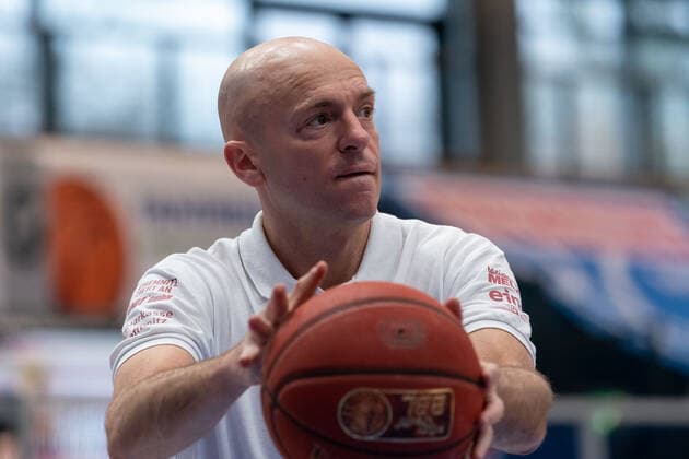 Syntainics MBC Niners Chemnitz, Basketball, Bundesliga, Maenner, 2020 2021, 26 Spieltag, 05 04 2021, Head Coach Rodrigo Pastore Niners Chemnitz Syntainics MBC Niners Chemnitz, Basketball, Bundesliga, Maenner, 2020 2021, 26 Spieltag, 05 04 2021, Weissenfels Copyright: xSchulz Eibner-Pressefotox ep_esz