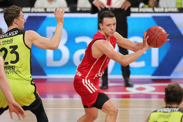 Zan Sisko Muenchen GER, FC Bayern Basketball vs medi bayreuth, basketball, easy Credit BBL, 2020 2021 season, 06 04 2021, GER, FC Bayern Basketball vs medi bayreuth, basketball, easy Credit BBL, 2020 2021 season, 06 04 2021, Muenchen Copyright: xEIBNER MarcelxEngelbrechtx EP_EER