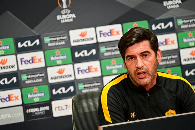 Football, EL, AS Roma, Press conference