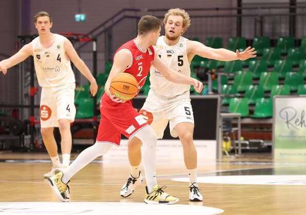 Basketball, ProA, Nuremberg Falcons BC - Bayer Giants Leverkusen