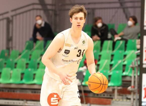 07 04 2021 Basketball Saison 2019 2020 2 Bundesliga Pro A 12 Spieltag Nürnberg Falcons Basketball Club NBC Bayer Giants Leverkusen DaMa Jackson Ross Kent 34, Nürnberg Falcons BC NBC