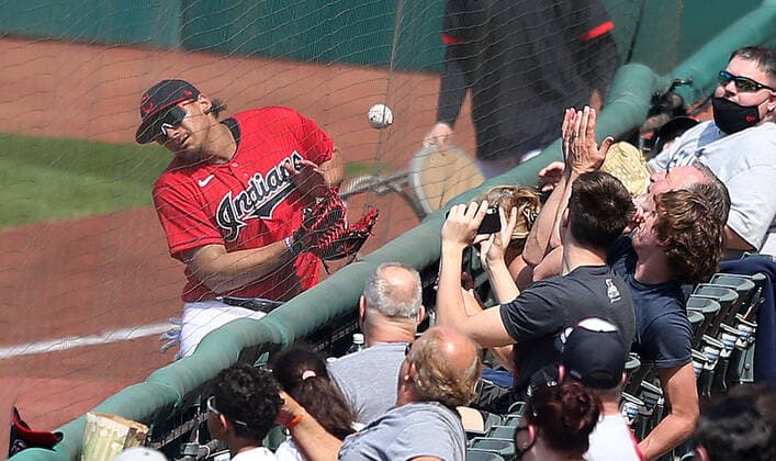 Baseball, MLB, Cleveland Indians - Kansas City Royals