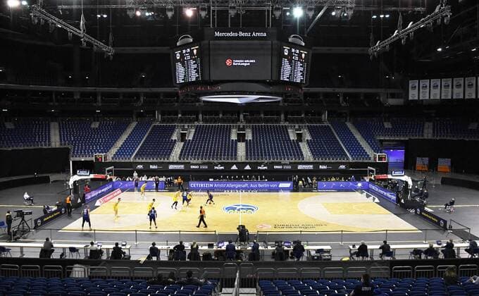Basketball, Men, 2020 2021 season, EuroLeague 34 matchday , Alba Berlin Red Star Belgrade, Overview, 08 04 2021, Copyright: xSebastianxRäppoldx xMatthiasxKox