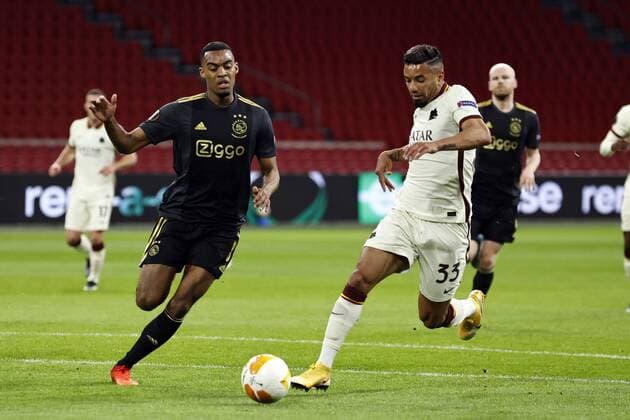 Football, EL, Ajax Amsterdam - AS Roma
