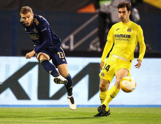 Football, EL, Dinamo Zagreb - FC Villarreal