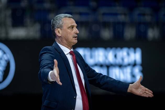 Basketball Berlin 08 04 2021 Euroleague Season 2020 2021 Alba Berlin Red Star Belgrade Dejan Radonjic Belgrade, Coach