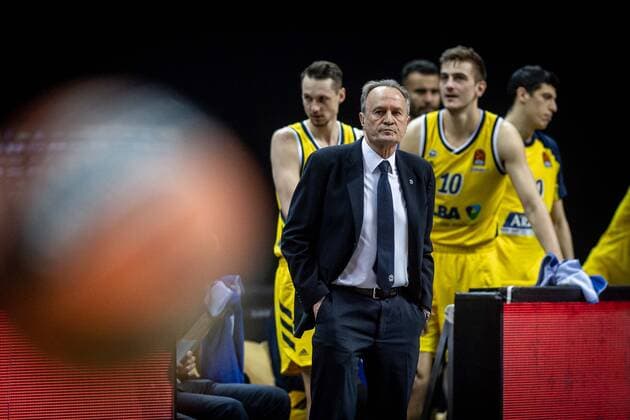 Basketball Berlin 08 04 2021 Euroleague Season 2020 2021 Alba Berlin Red Star Belgrade Aito Garcia Reneses Alba Berlin, Coach