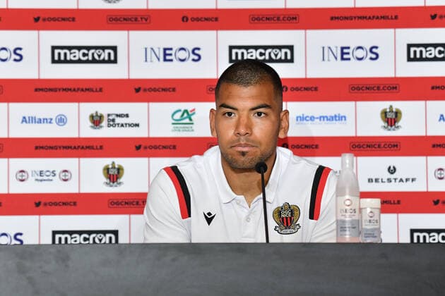 Walter Benitez en conference de presse - OGC Nice - Centre d entrainement et de formation a Nice FOOTBALL : Conference de presse - OGC Nice - 09 04 2021 LionelUrman Panoramic 