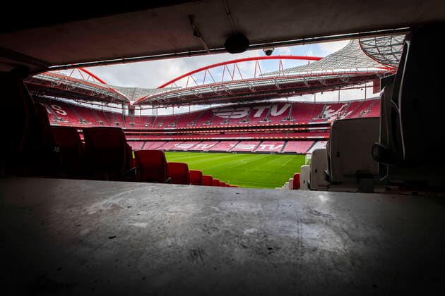 April 9, 2021, Lisbon, Portugal: View of the Estadio da Luz stadium in Lisbon..The Estadio da Luz stadium, home of SL Benfica, is the first football stadium in Portugal to be equipped with 5G technology. Lisbon Portugal - ZUMAs197 0116634372st Copyright: xHugoxAmaralx