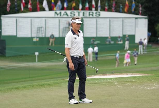Golf, Bernhard Langer announces last participation at the US Masters, archive pictures