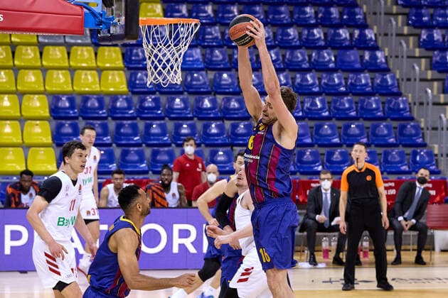 April 9, 2021, Barcelona, Spain: Pau Gasol of FC Barcelona, Barca during the Turkish Airlines EuroLeague match between FC Barcelona and Bayern Munich at Palau Blaugrana in Barcelona, Spain. Barcelona Spain - ZUMAd159 20210409_zia_d159_122 Copyright: xDavidxRamirezx
