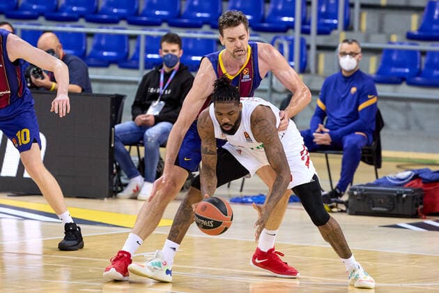 April 9, 2021, Barcelona, Spain: Pau Gasol of FC Barcelona, Barca during the Turkish Airlines EuroLeague match between FC Barcelona and Bayern Munich at Palau Blaugrana in Barcelona, Spain. Barcelona Spain - ZUMAd159 20210409_zia_d159_132 Copyright: xDavidxRamirezx