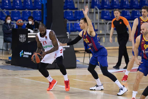 Jornada 34 de la Euroliga, Partido entre F C Barcelona y el F C Bayern de Munich, disputado en el Palau Blaugrana Partido de Euroliga entre F C Barcelona y el F C Bayern Munich, correpondiente a la jornada 34 de la liga regular Partido disputado en el Palau Blaugrana Barcelona Copyright: xBEAUTIFULxSPORTS Cuadradox