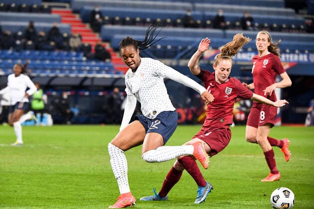Football, Womens international, France - England