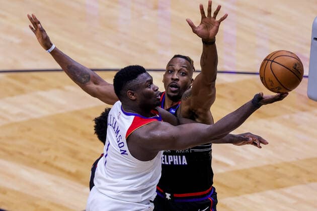 Basketball, NBA, New Orleans Pelicans - Philadelphia 76ers