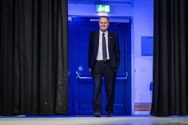 Basketball Berlin 10 04 2021 1 Bundesliga easyCredit BBL BBL season 2020 2021 Alba Berlin Hamburg Towers Aito Garcia Reneses Alba Berlin, coach