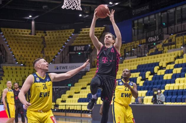 Basketball, BBL, EWE Baskets Oldenburg - Telekom Baskets Bonn