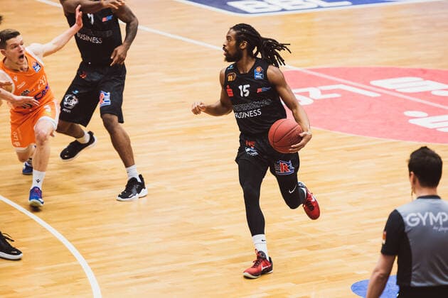 easyCredit BBL 27 Matchday RASTA Vechta vs NINERS Chemnitz, 10 04 2021 Marcus Thornton NINERS Chemnitz, 15 easyCredit BBL 27 Matchday RASTA Vechta vs NINERS Chemnitz on 10 04 2021 in Vechta RASTA Dome , Germany, Copyright: xBEAUTIFULxSPORTS Neddermannx