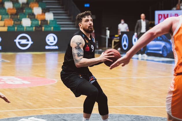 easyCredit BBL 27 Matchday RASTA Vechta vs NINERS Chemnitz, 10 04 2021 Dominique Johnson NINERS Chemnitz, 9 easyCredit BBL 27 Matchday RASTA Vechta vs NINERS Chemnitz on 10 04 2021 in Vechta RASTA Dome , Germany, Copyright: xBEAUTIFULxSPORTS Neddermannx
